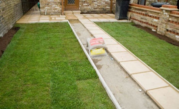 pavement installation